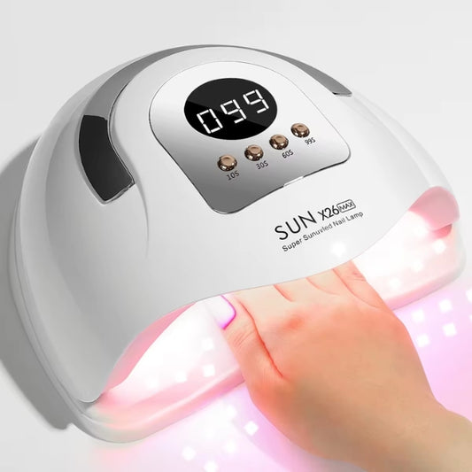 LED UV Nail Drying Lamp - Fast Curing Dryer for Gel and Acrylic Nails