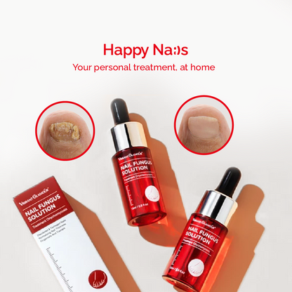 3x Happy Nails Fungal Nail Treatment Toenail Fungus Removal
